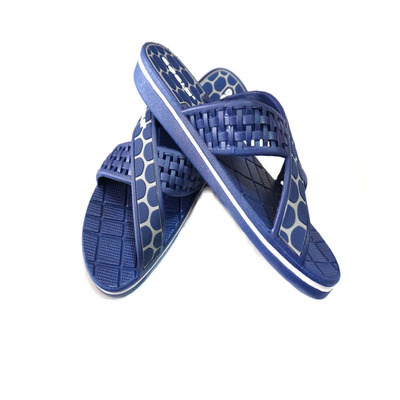 2014阳光路夏款男交叉带室内外地板鞋宾馆酒店凉拖鞋批发详情