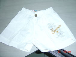 聚焦福州荣登贸易 一站式采购超漂亮女童平纹短裤与鞋帽服饰